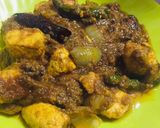 A picture of step 7 of Paneer do pyaza.
