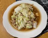 รูปขั้นตอนการทำที่ 5 ของ ผัดผักกาดขาวหมูสับ