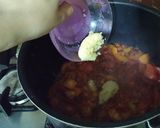 A picture of step 4 of Dajjad khubus pilaf without oven.