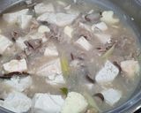 Foto langkah ke 8 dari resep Mun Tahu tumis daging sapi.