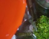 A picture of step 1 of Green chutney.
