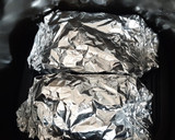 Foto del paso 2 de la receta: Salmón y verduras en papillote en airfryer