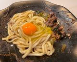 A picture of step 7 of Sukiyaki (Japanese Beef Pot).