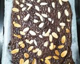 Foto langkah ke 6 dari resep Brownies Crispy Ketan Hitam.