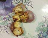 A picture of step 1 of Paneer lazabab kabab.