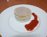 Foto del paso 4 de la receta: Milhojas de arroz blanco, tortilla francesa y jamón de pavo