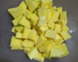 A picture of step 1 of Spinach and pumpkin curry.