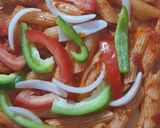 A picture of step 19 of Pasta Pizza.