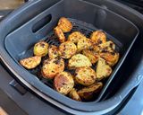 A picture of step 3 of Air Fryer Potatoes.