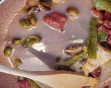 Foto del paso 6 de la receta: Tintorera en salsa con almejas y langostinos