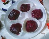 A picture of step 22 of Guava fudge (a vegan sweet).