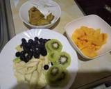 Mixed fruits,blueberry drink recipe step 1 photo