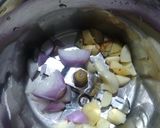 A picture of step 3 of Cabbage steamed momos(with pictures) and Chutney.