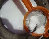 A picture of step 4 of Kesher badam milk.