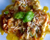Foto del paso 4 de la receta: Pappardelle de calabacín con tomate, mozzarella y parmesano