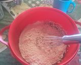 Foto del paso 3 de la receta: Torta agosto de cacao y membrillo con avena vegana