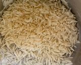 A picture of step 6 of Nawratan Pulao.