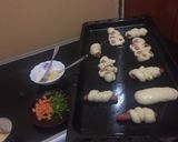 A picture of step 6 of Sausage bread.