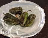 A picture of step 3 of Stuffed Chicken Breasts with Cheese, Poblano Peppers and Pastram.