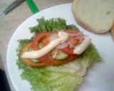 A picture of step 8 of Chicken Fillet Burgers.
