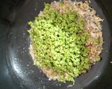 A picture of step 3 of Cauliflower and pigeon peas sabji.