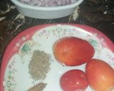 A picture of step 2 of Chicken yakhni pulao biryani.