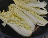 A picture of step 2 of Jinhua ham Chinese cabbage 金華火腿娃娃菜.