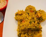 A picture of step 7 of Vegetable pulao.