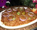 A picture of step 9 of Kabab karahi.