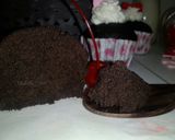 Foto langkah ke 6 dari resep Cupcake cokelat ketan hitam.