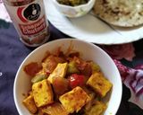 A picture of step 5 of Quick Schezwan paneer.