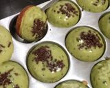 Foto langkah ke 8 dari resep Kue Cubit Green Tea(Matcha) empuk+Foto ^.^.