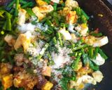 Foto langkah ke 4 dari resep Tumis Kecap Kacang Panjang Tahu Tempe.