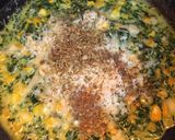 A picture of step 4 of Corn Palak Sandwich.