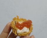 Foto langkah ke 7 dari resep Mie Tahu Goreng.