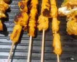 A picture of step 3 of Baby corn barbecue.