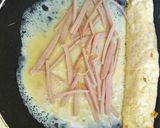 Foto langkah ke 4 dari resep Gyeran-mari (계란말이) Telur dadar ala korea.