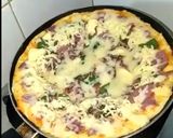 Foto langkah ke 4 dari resep Pizza teflon home made.