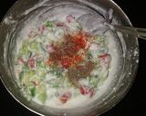 A picture of step 5 of Curd salad(no fire).