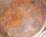 A picture of step 3 of Offal Pepper soup.