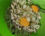 A picture of step 3 of Homemade onion stuffing for roast chicken.