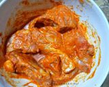 A picture of step 1 of Steamed chicken tikka with puri paratha.