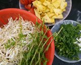 Hình bước làm 1 của món Mực ống xào
