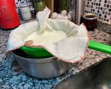 Foto del paso 3 de la receta: Queso crema - Queso blanco Facilísimo y CASERISIMO