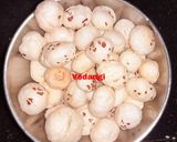 A picture of step 2 of Oats Ladoo.