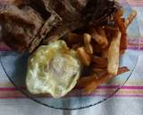 Foto del paso 6 de la receta Costeletas con huevo y mandioca frito