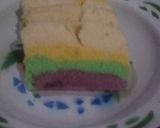 Foto langkah ke 6 dari resep Rainbow cake kukus (2 telur) ekonomis ^^.