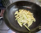 箭筍炒香麻醬(簡單料理)的食譜步驟3照片