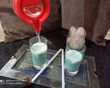 A picture of step 3 of Sky heaven mocktail.