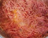 A picture of step 2 of Gajar Halwa.